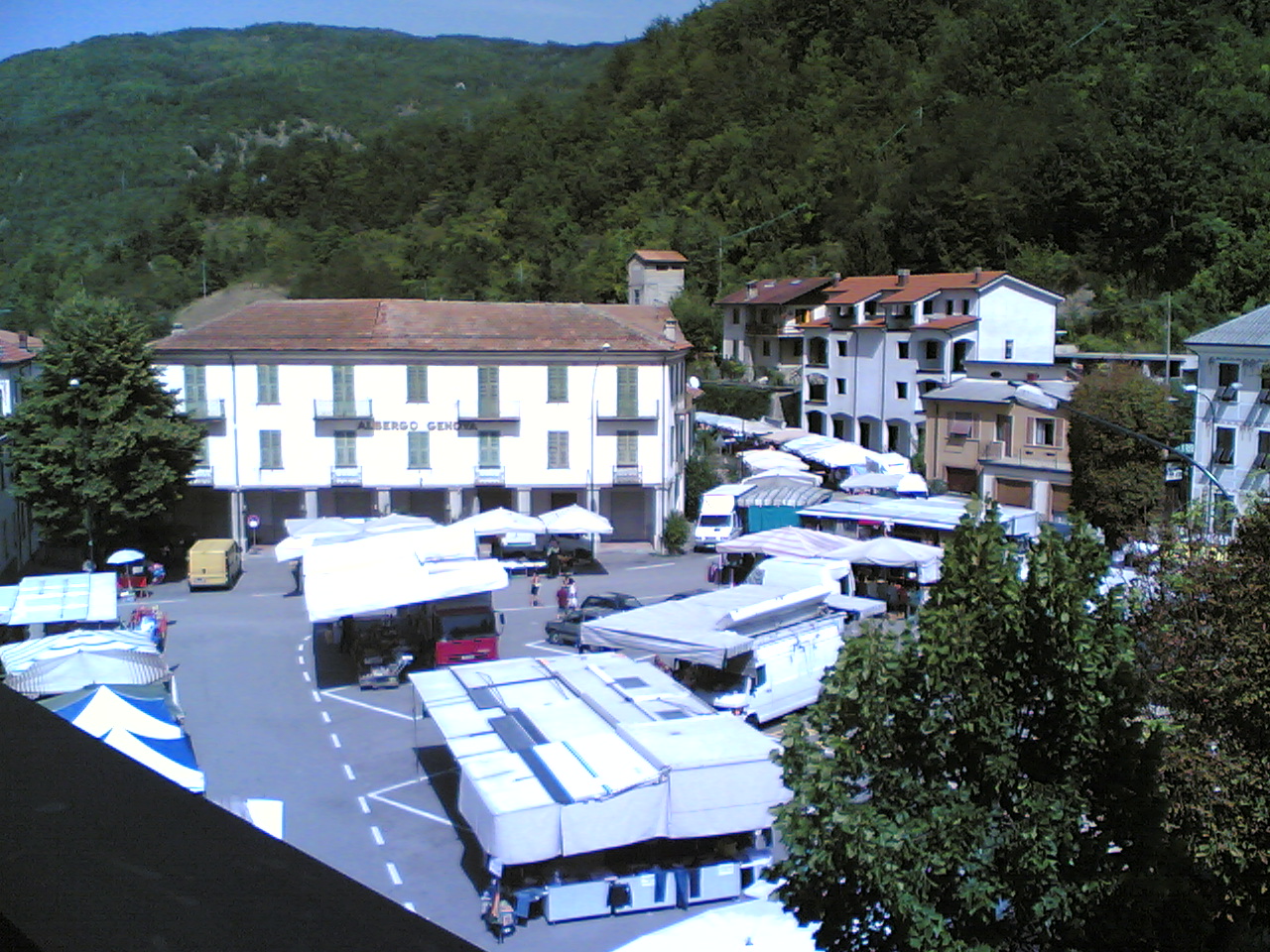 Piazza della Vittoria, agosto 2007