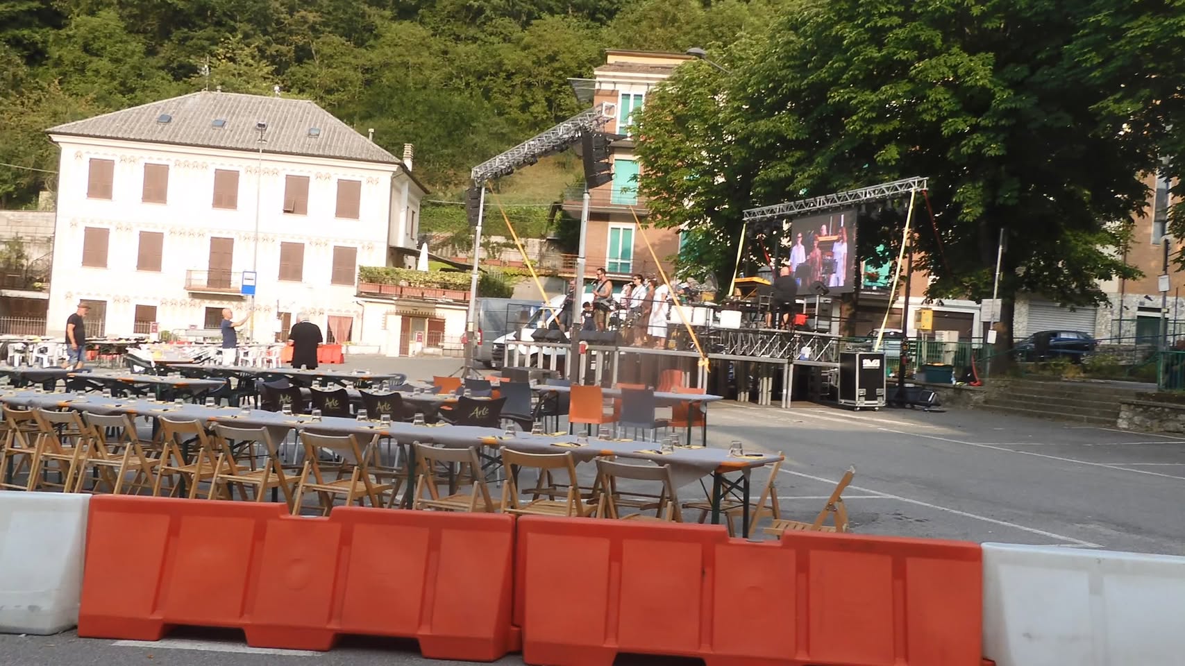 Evento recente in piazza